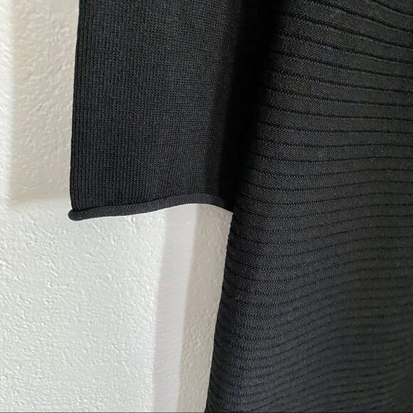 Max Studio Long Sleeve Black Bandage Dress Size Medium - Picture 6 of 12